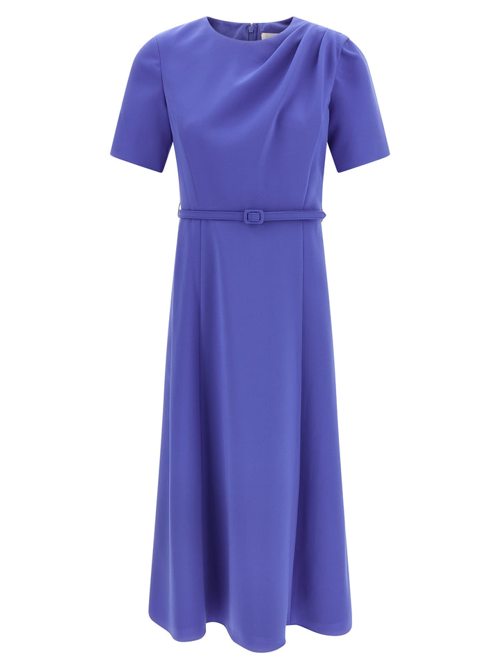 Carolina Herrera blå midikjole i polyester
