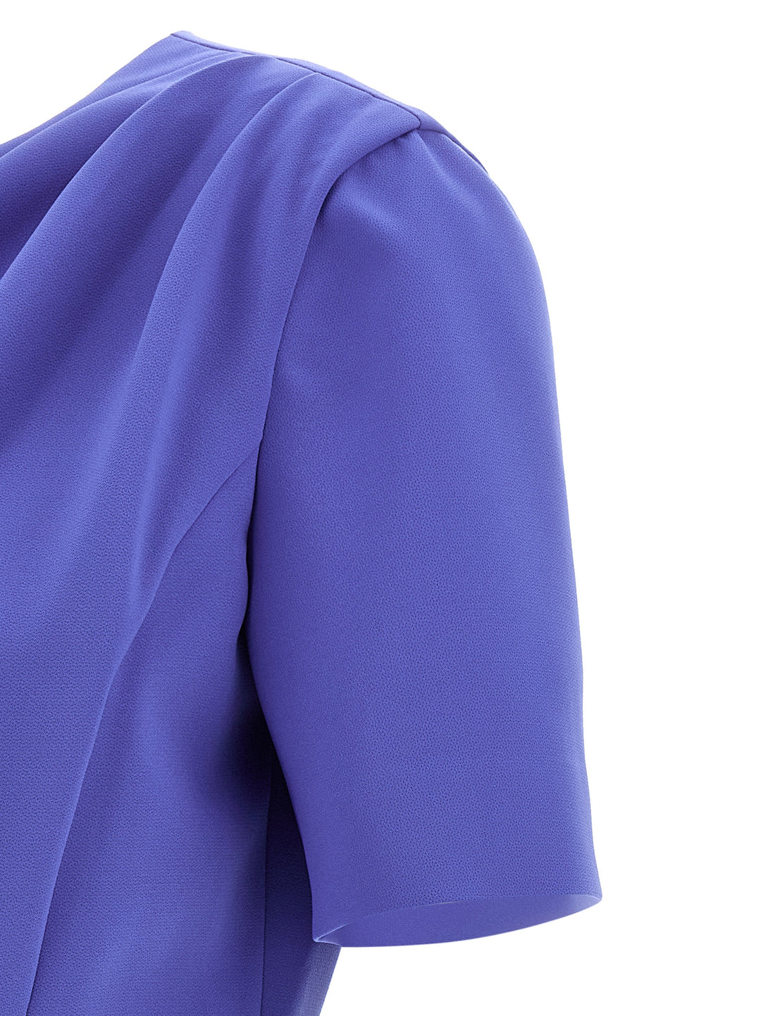 Carolina Herrera blå midikjole i polyester