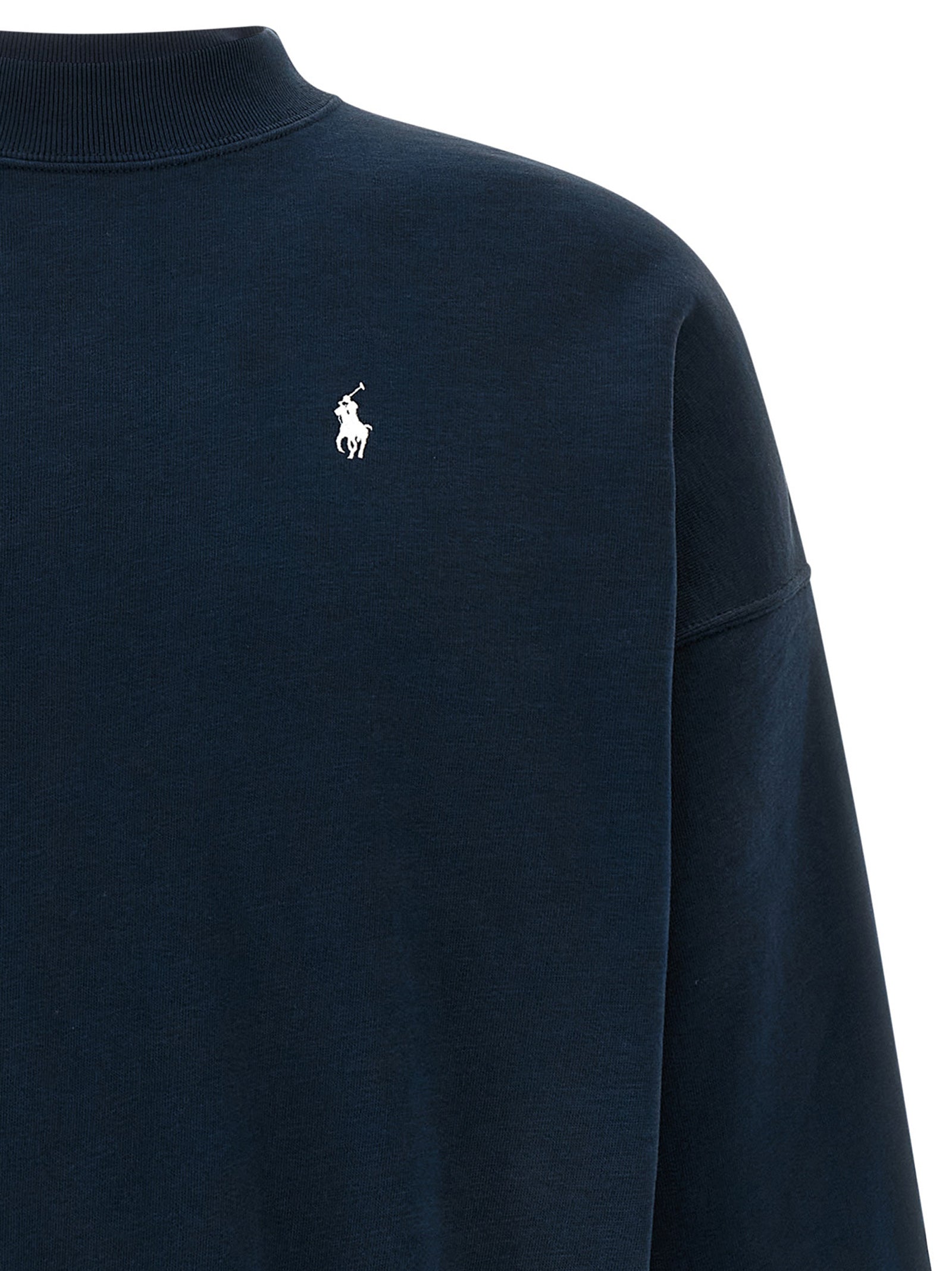 Polo Ralph Lauren Blue Cotton Sweatshirt