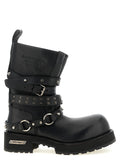 Balenciaga Black Calfskin Ankle Boots