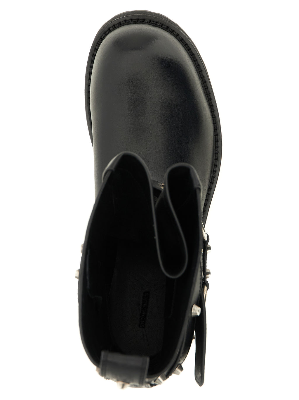Balenciaga Black Calfskin Ankle Boots