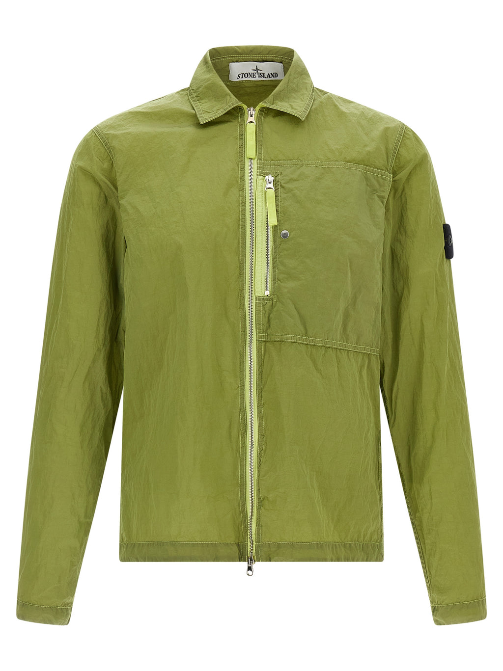 Stone Island Bicolor Polyamide Blouse