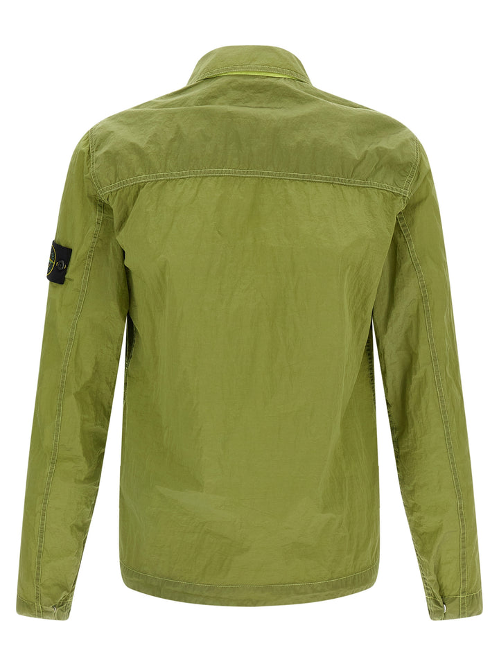 Stone Island Bicolor Polyamid Bluse