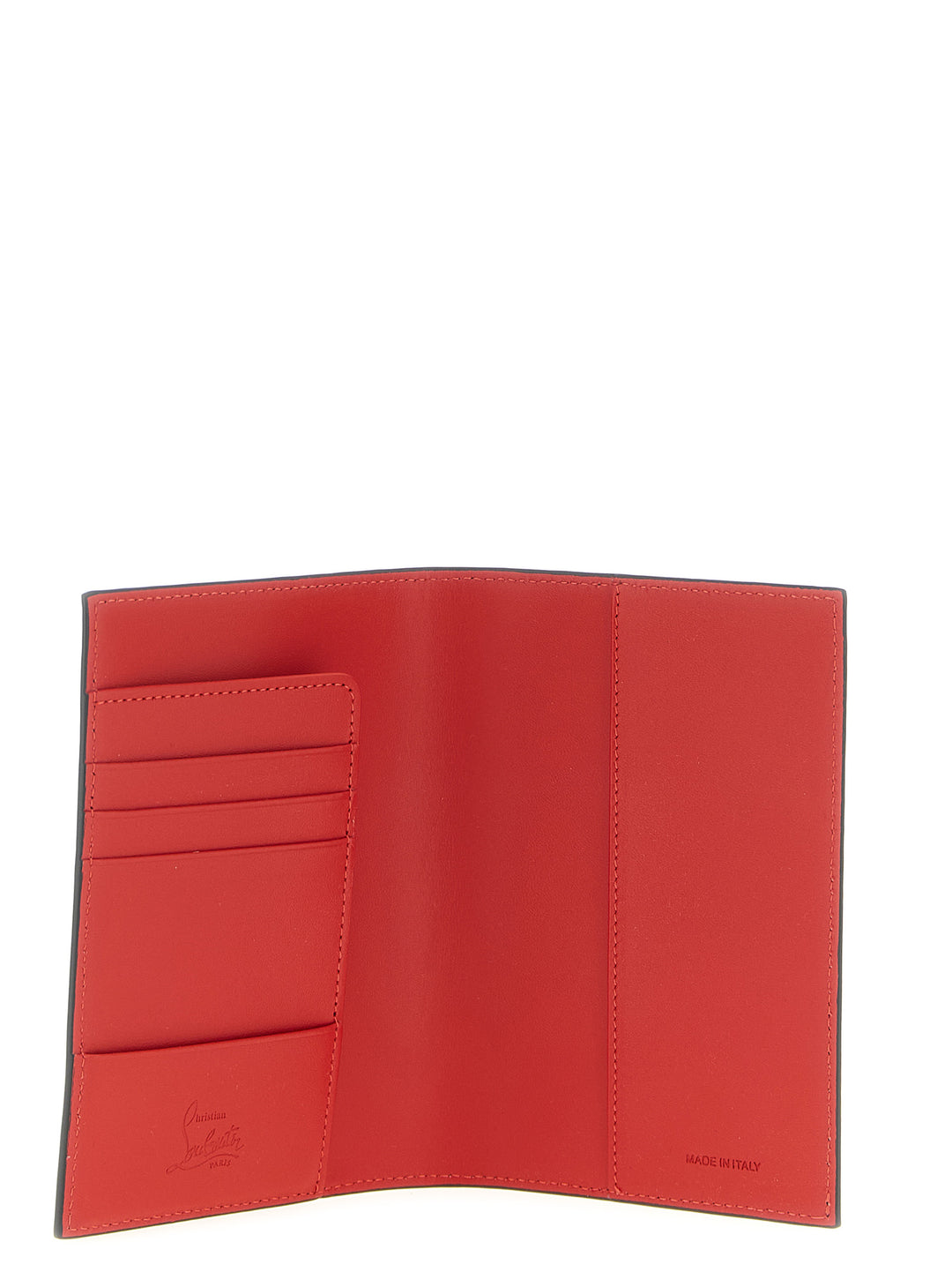 Christian Louboutin Lommebok i sort kalveskinn