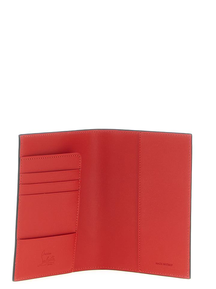 Christian Louboutin Lommebok i sort kalveskinn