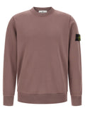 Stone Island Purple Cotton Sweatshirt