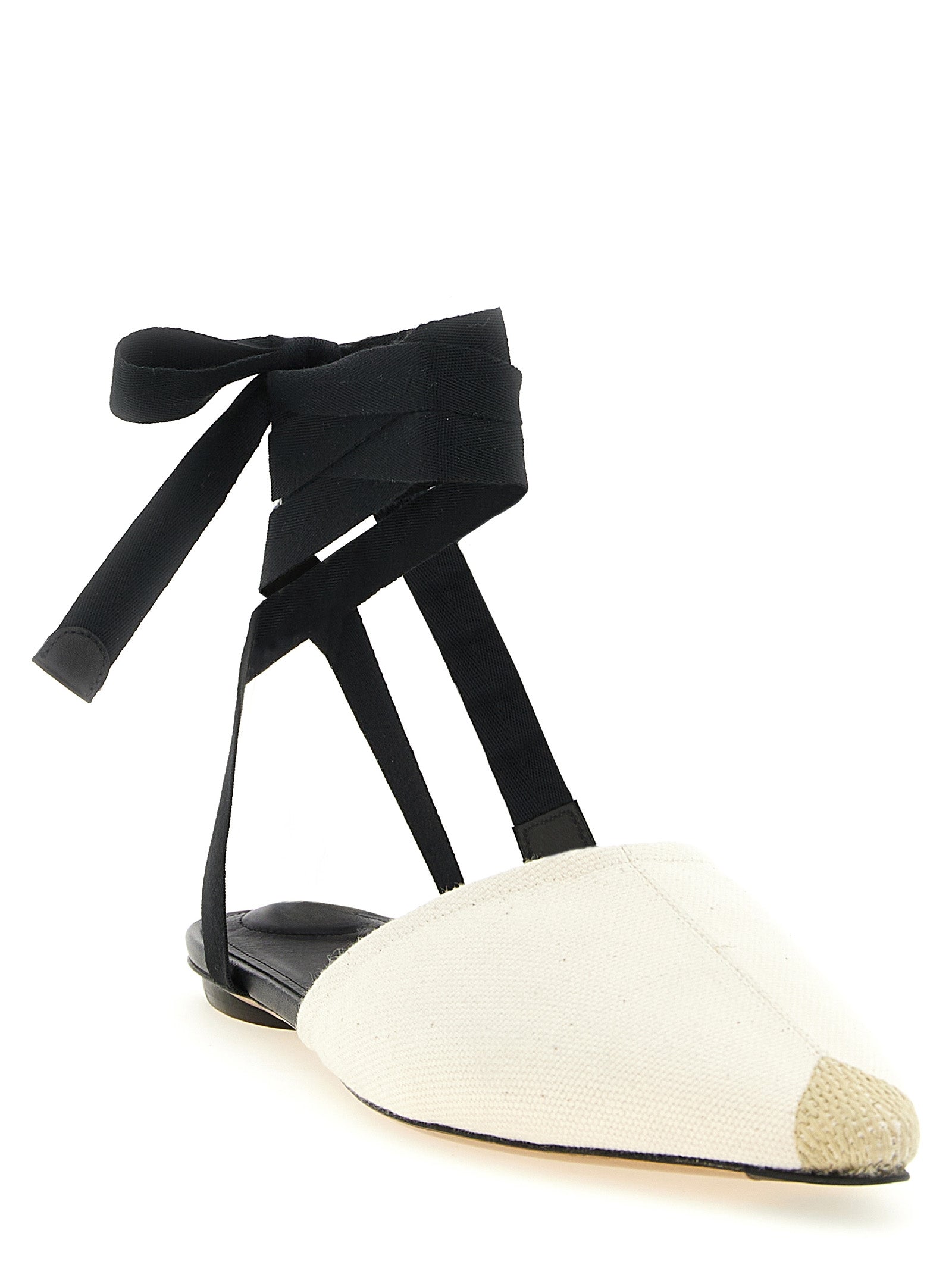 Jacquemus Beige Cowhide Espadrilles
