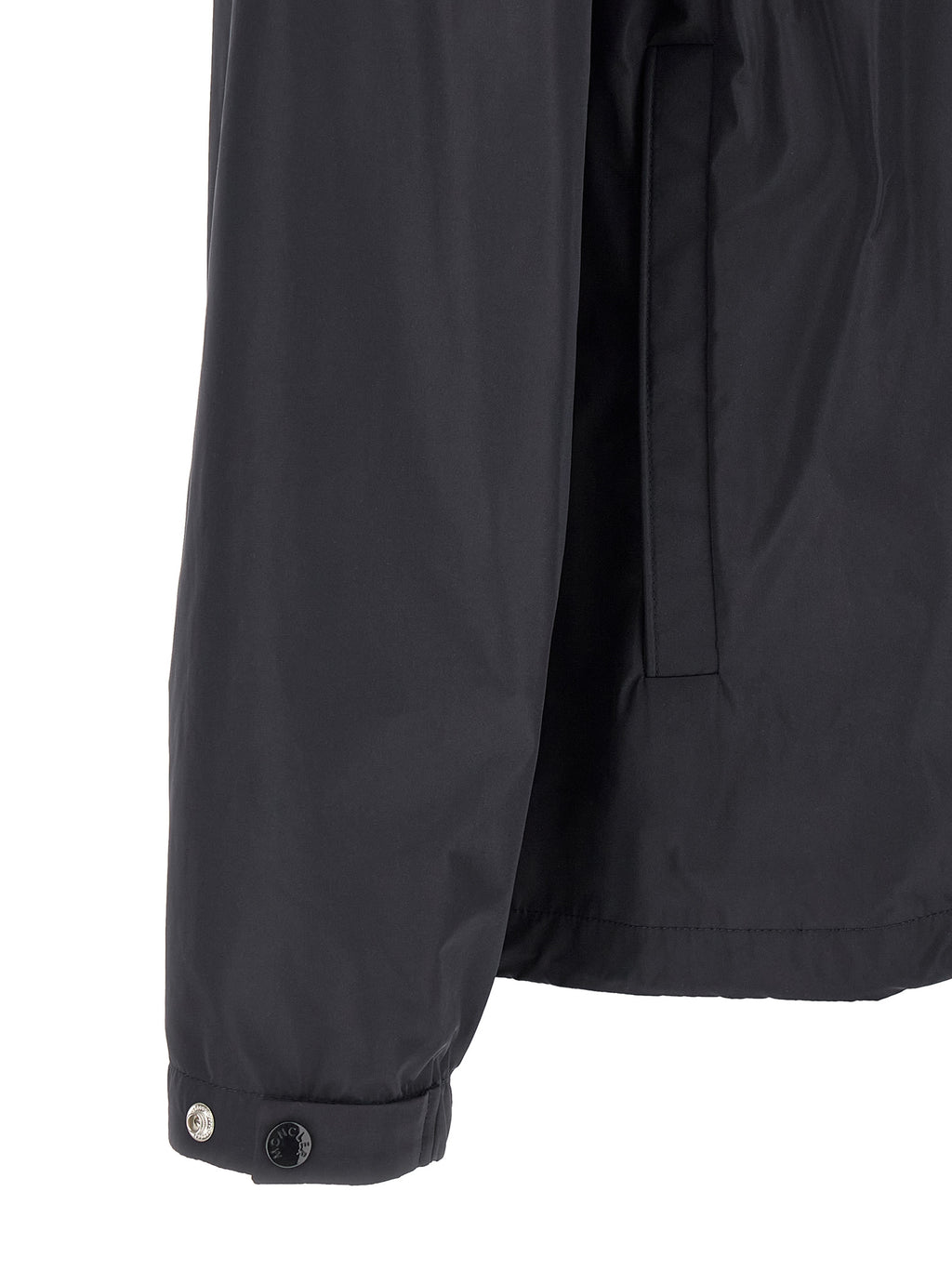 Moncler Blue Polyester Shell Jacket