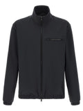 Moncler Black Polyester Shell Jacket