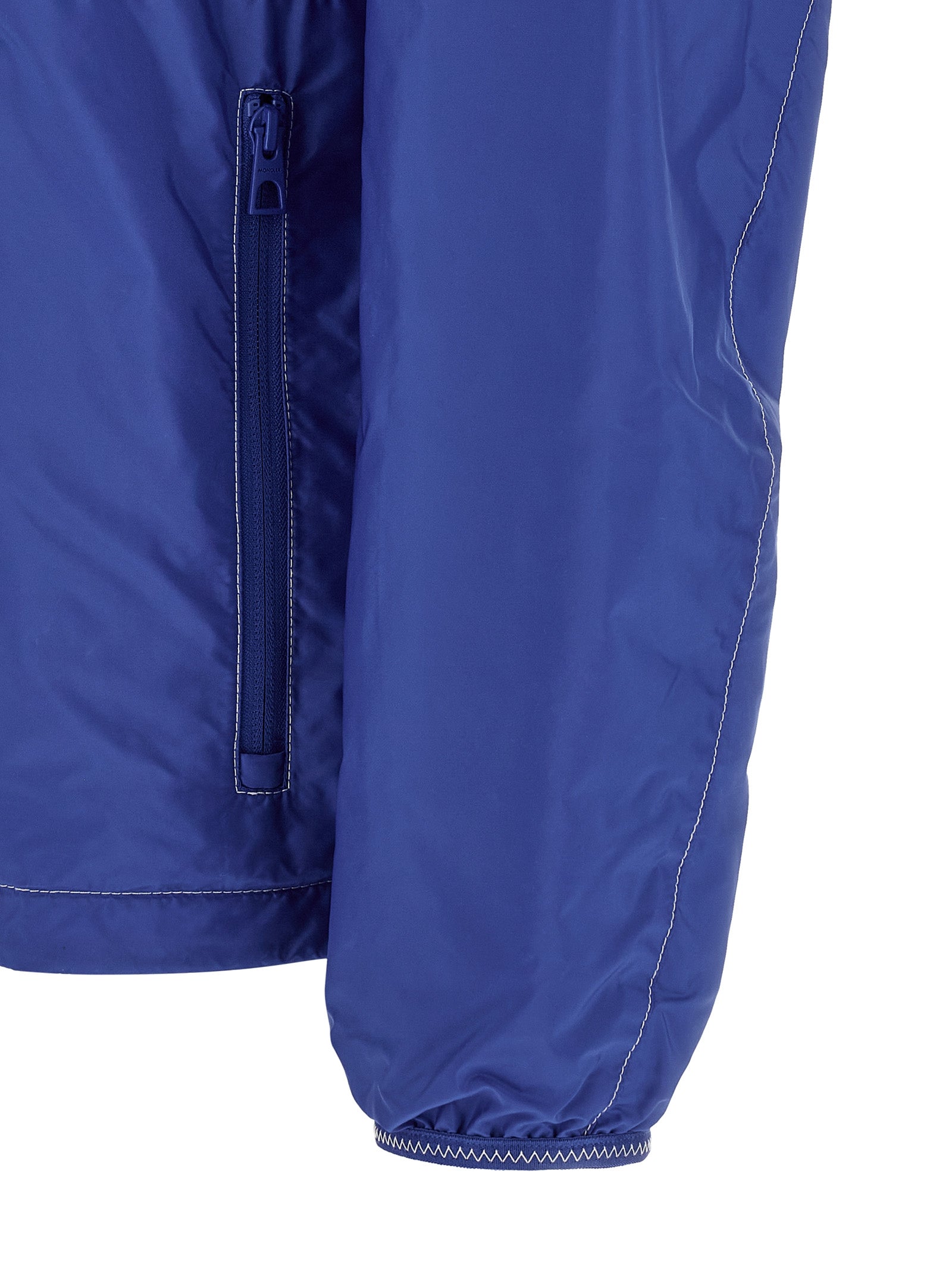 Blue Polyamide Shell Jacket