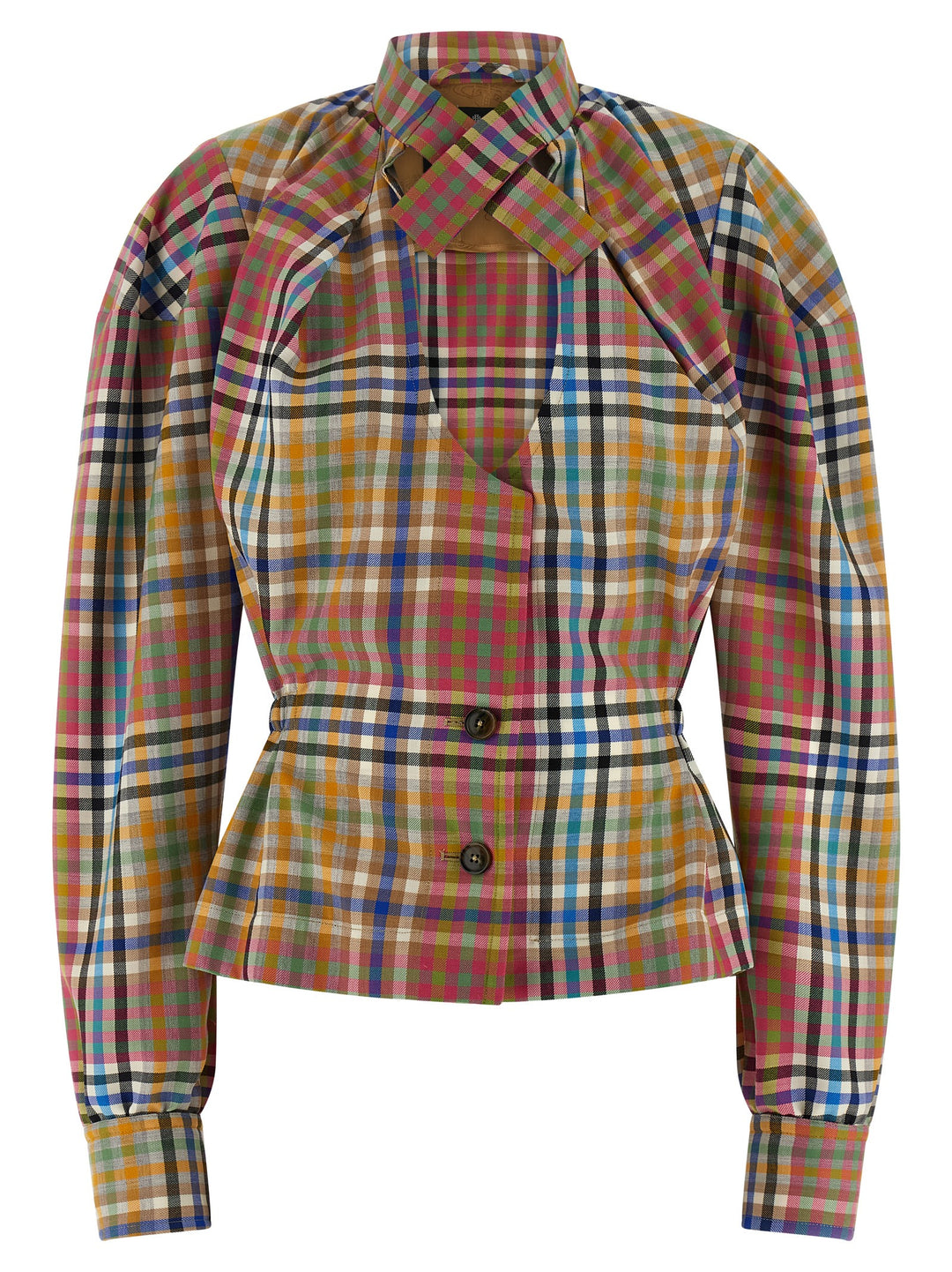 Multicolor Wool Blazer