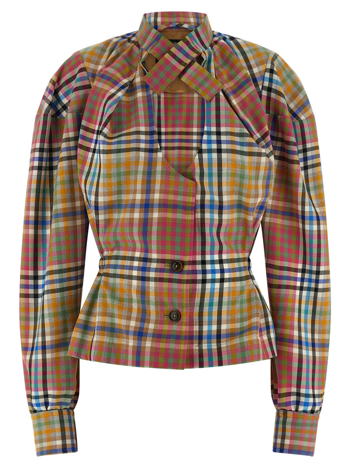 Multicolor Wool Blazer