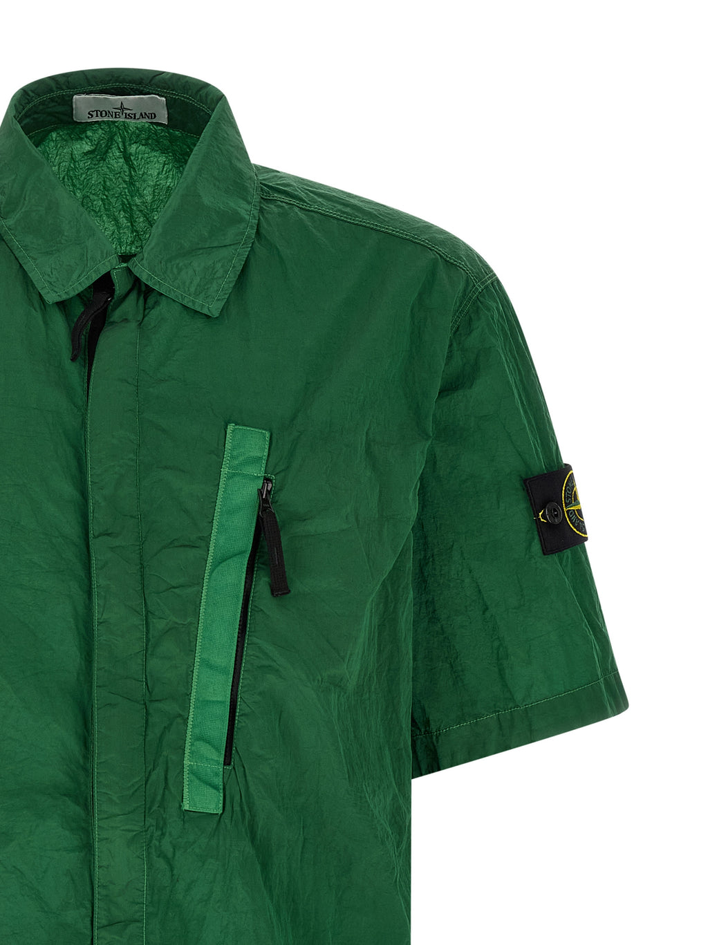 Stone Island Bicolor Polyamide Blouse
