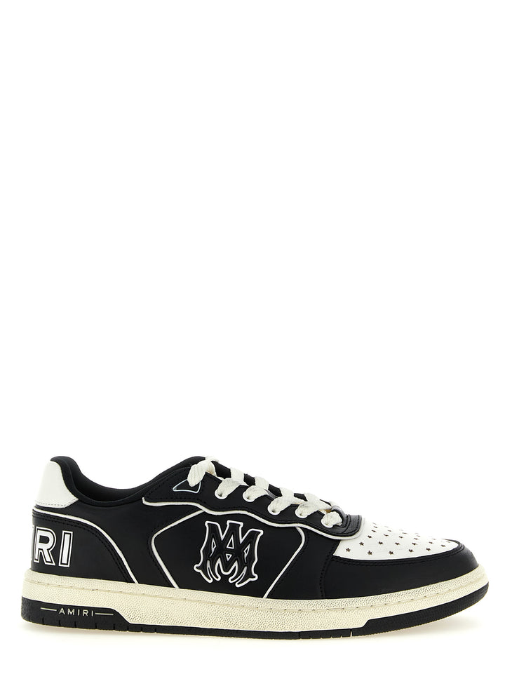 Amiri Bicolor Low Top-sneakers i okseskinn