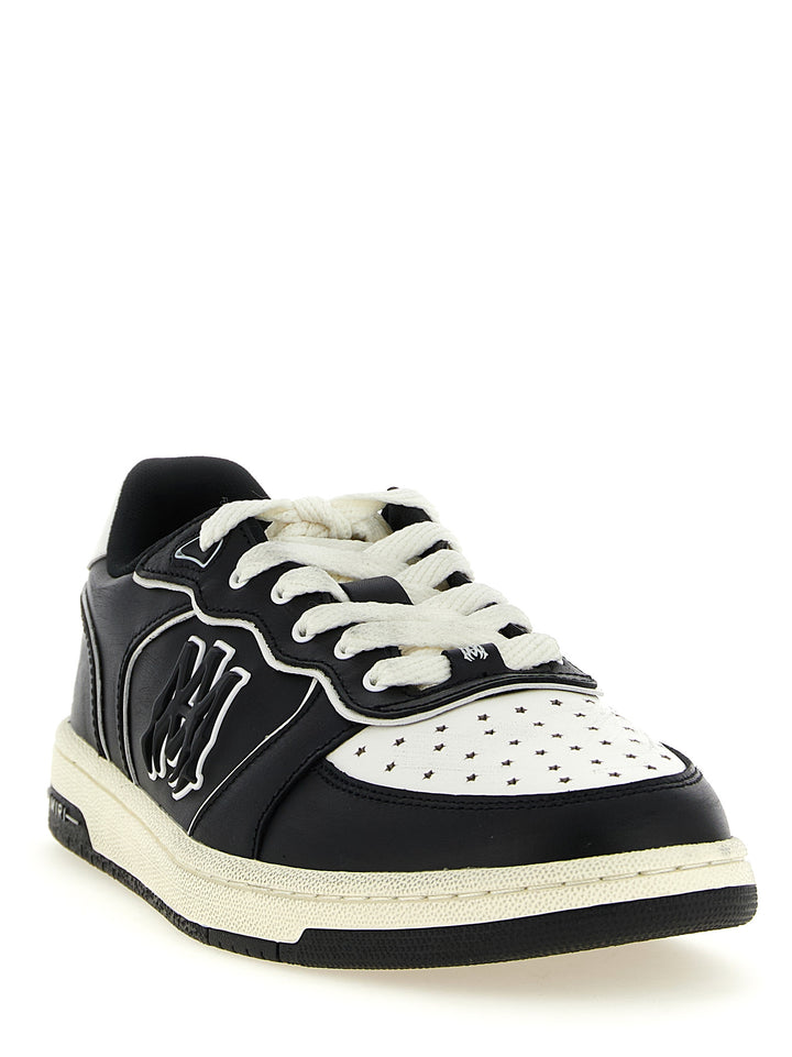 Amiri Bicolor Low Top-sneakers i okseskinn