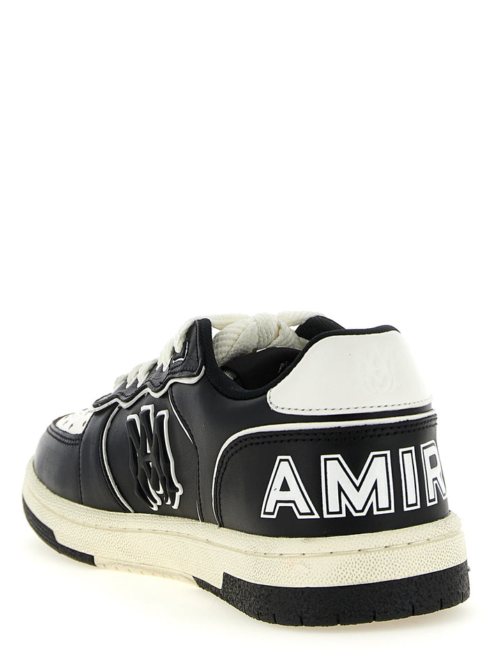Amiri Bicolor Low Top-sneakers i okseskinn