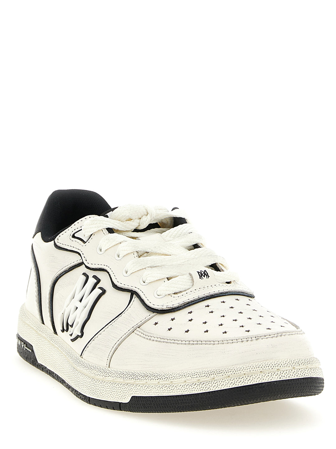 Amiri lave sneakers i tofarget kuskinn