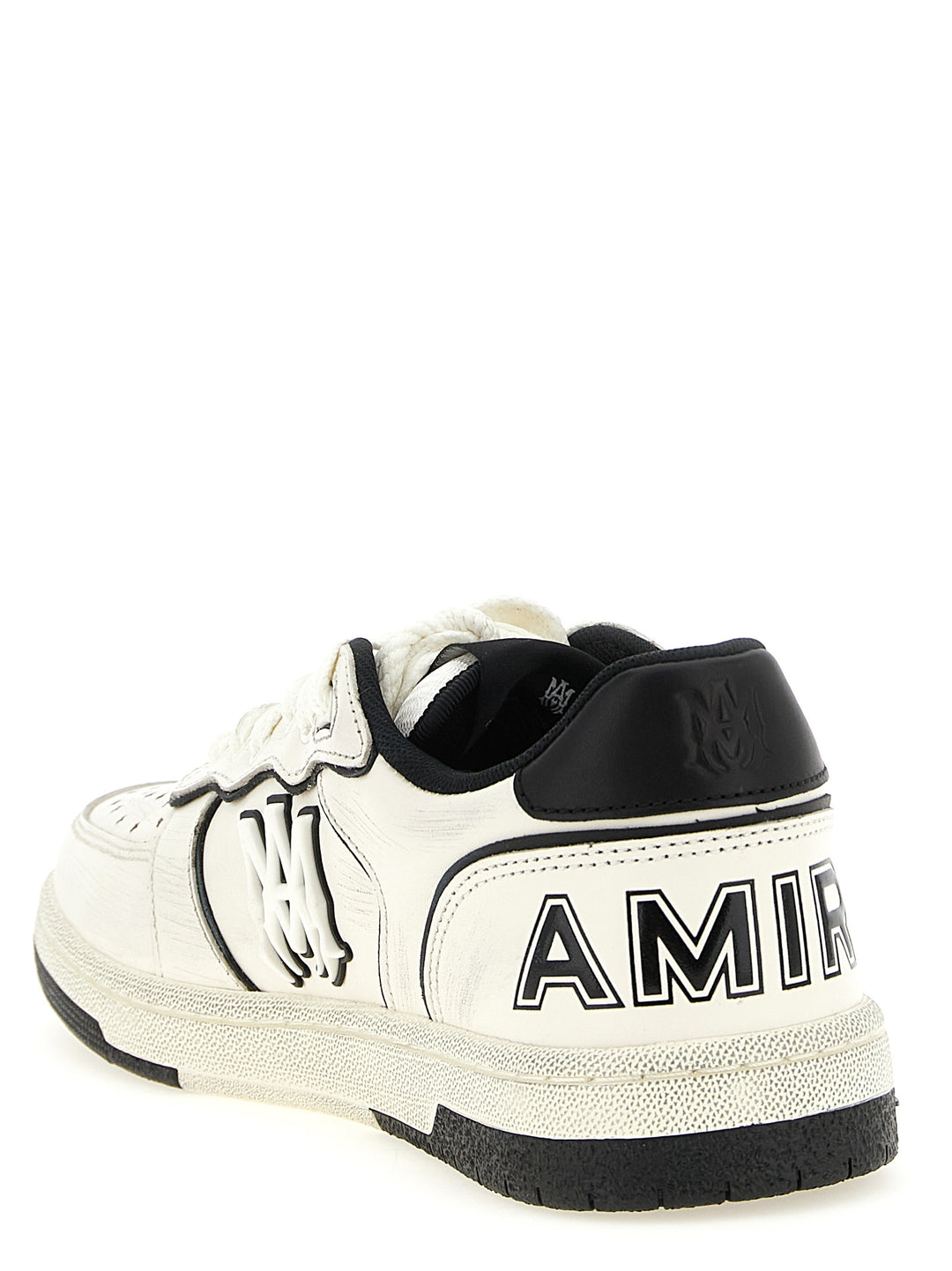 Amiri lave sneakers i tofarget kuskinn