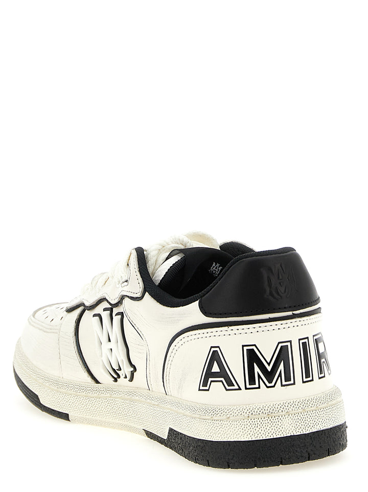 Amiri lave sneakers i tofarget kuskinn