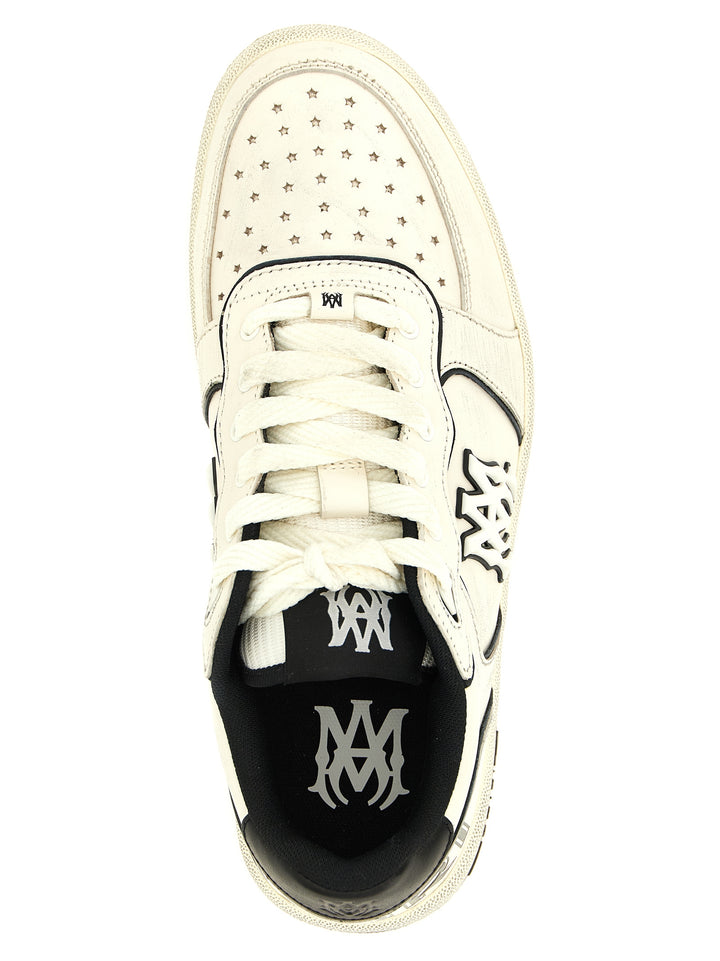 Amiri lave sneakers i tofarget kuskinn