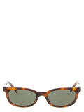 Saint Laurent Brown Acetate Sunglasses