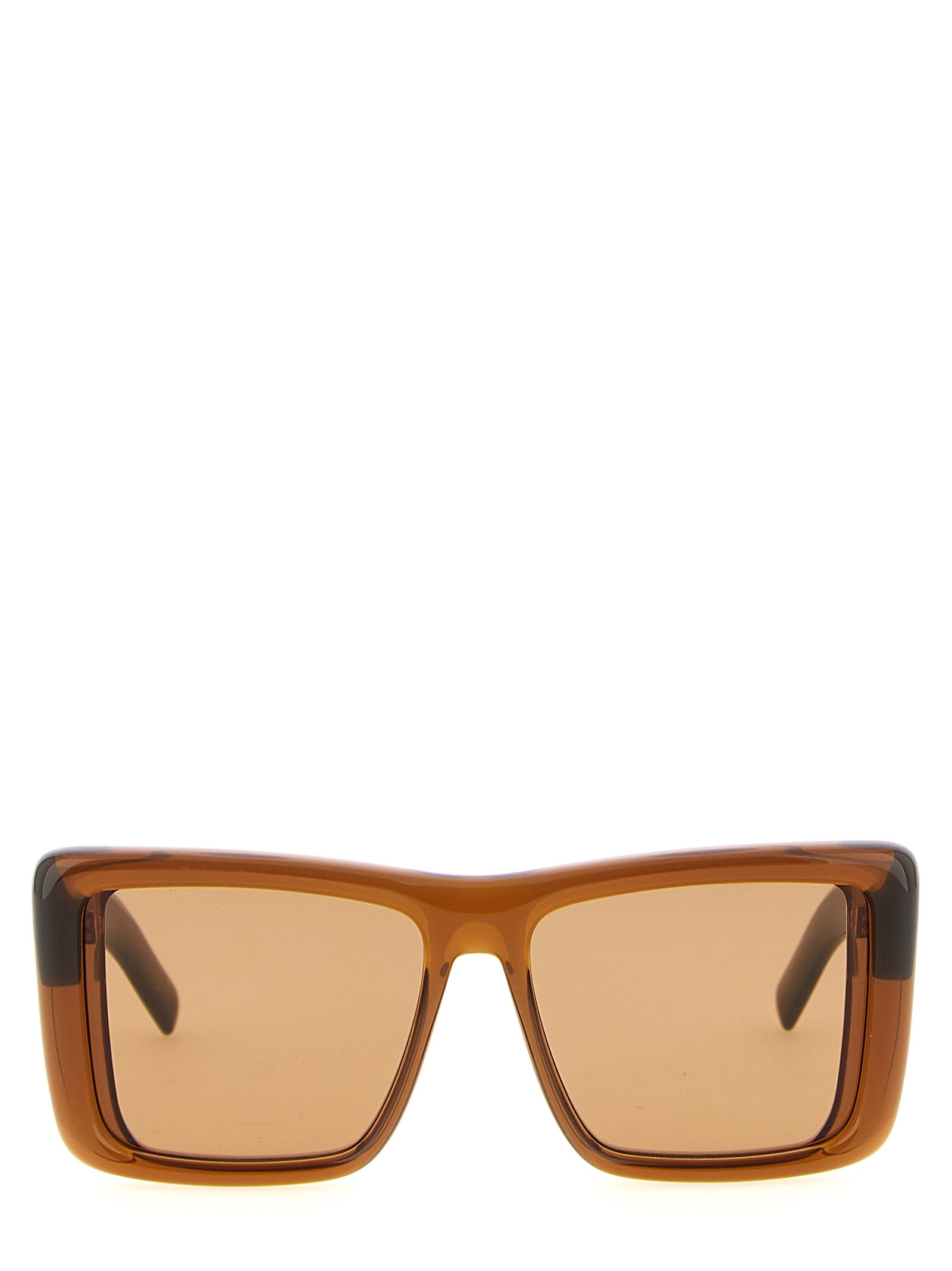 Saint Laurent Brown Acetate Sunglasses