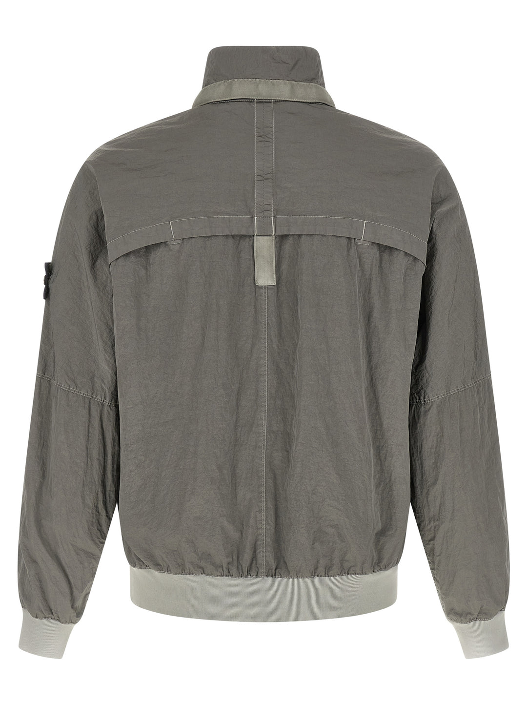 Stone Island Grå Polyamid Bomber