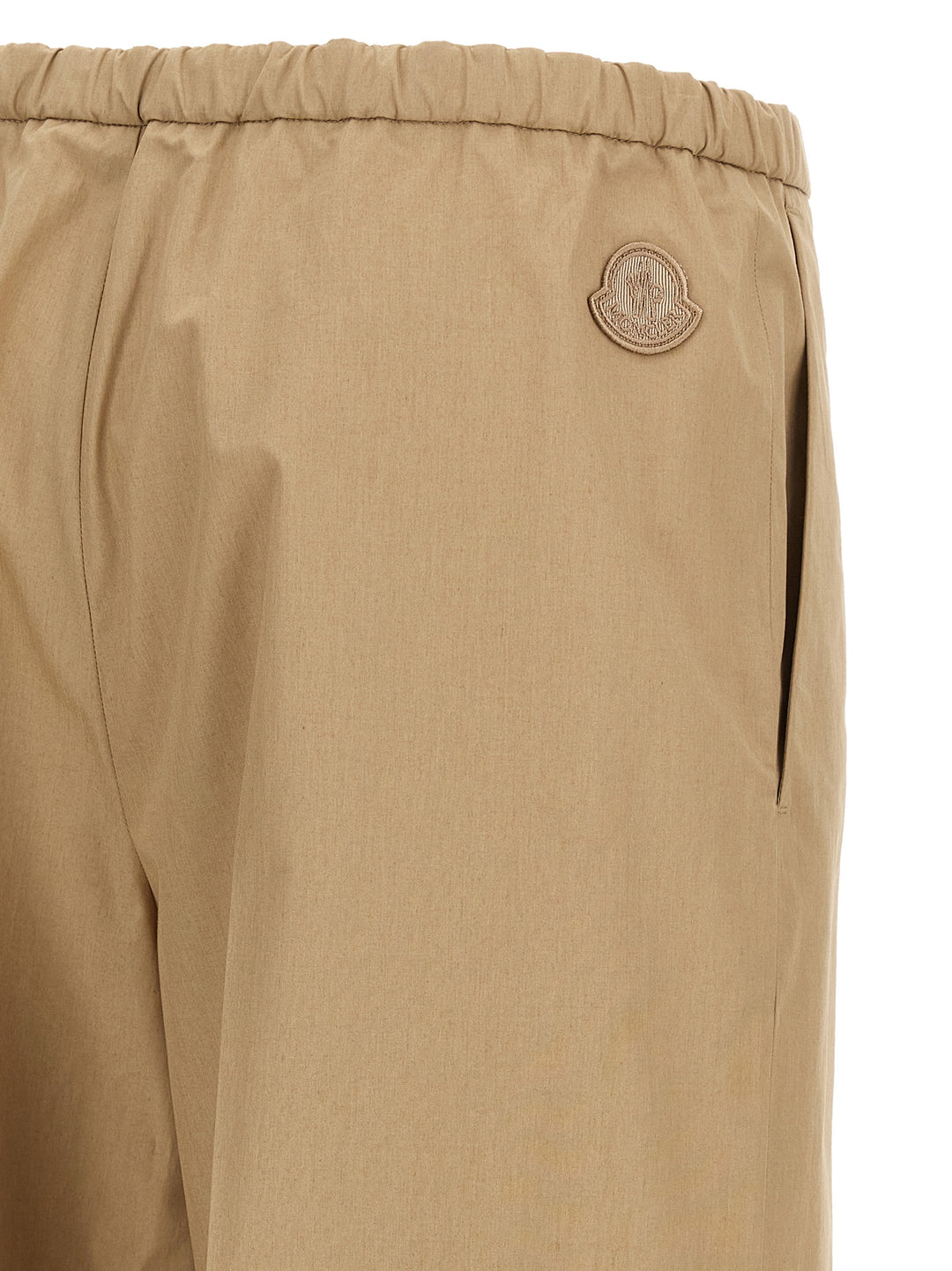 Moncler Beige Bomullsbukser