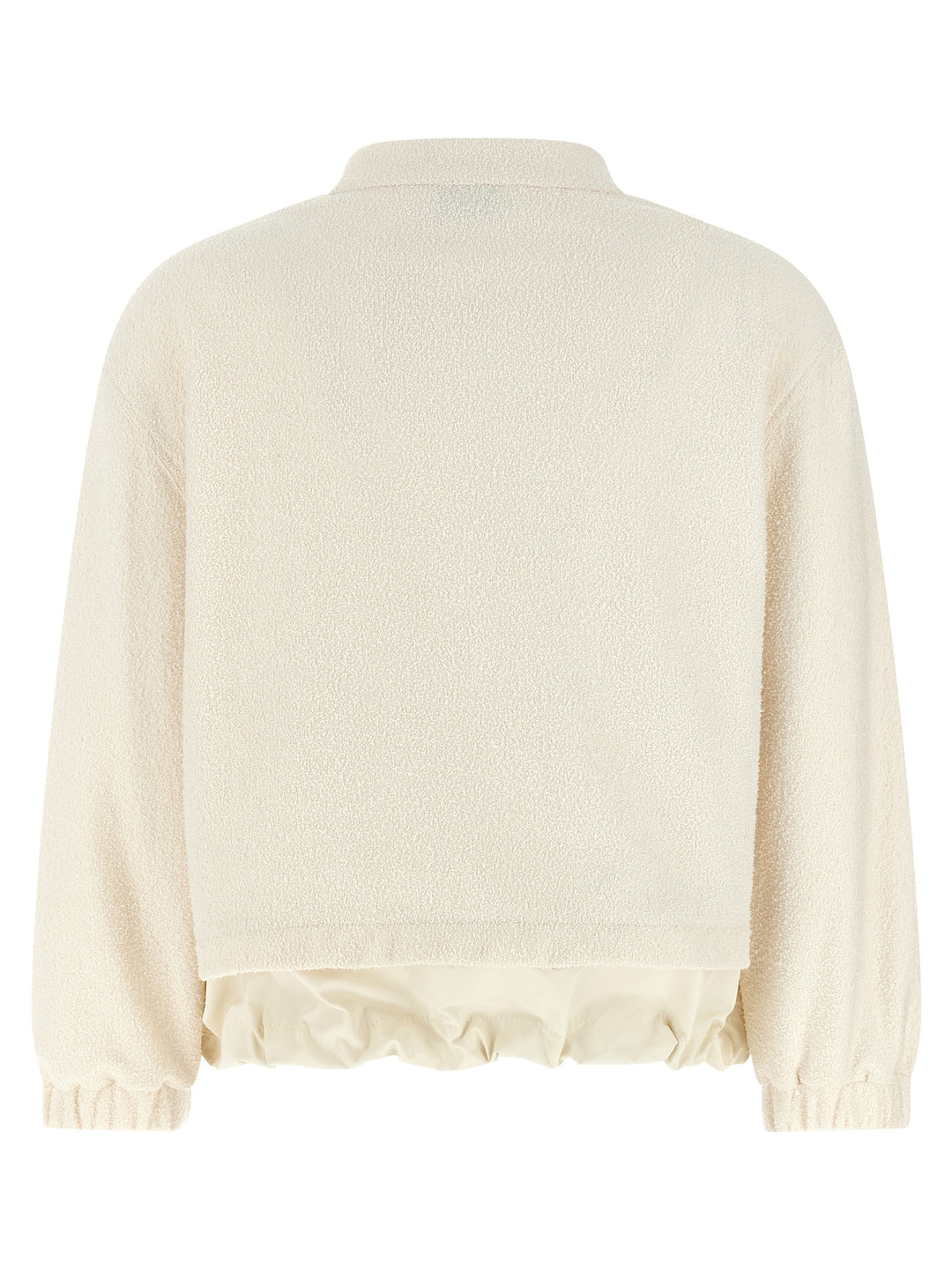 Moncler Hvit Polyester Cardigan