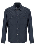 Moncler Blue Polyamide Blouse