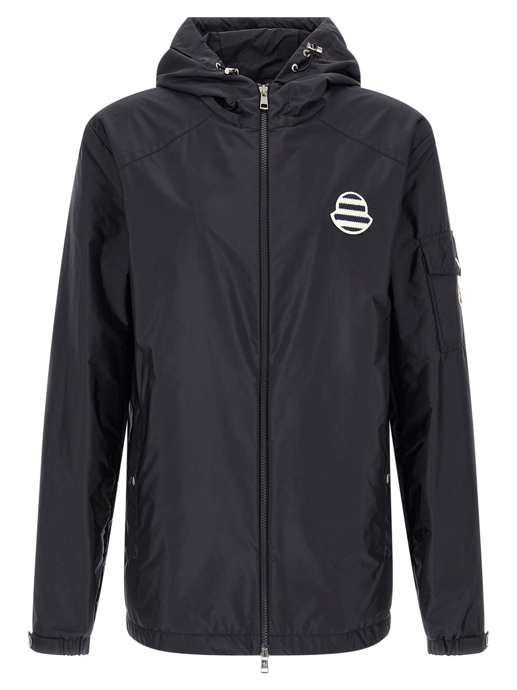 Moncler Blue Polyamide Shell Jacket