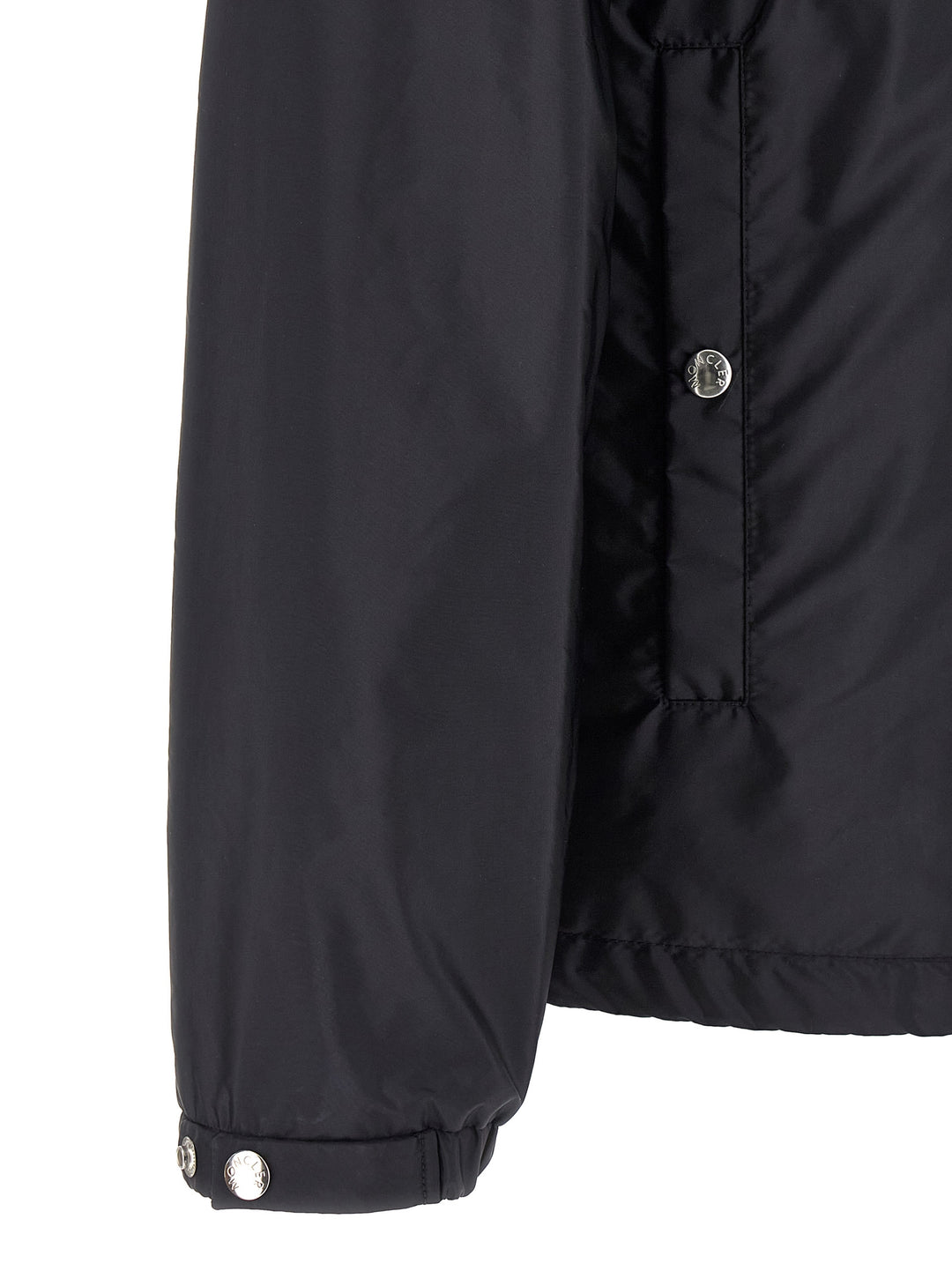 Moncler Blå skalljakke i polyamid