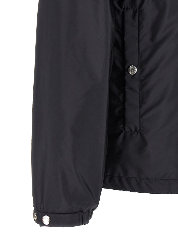 Moncler Blå skalljakke i polyamid