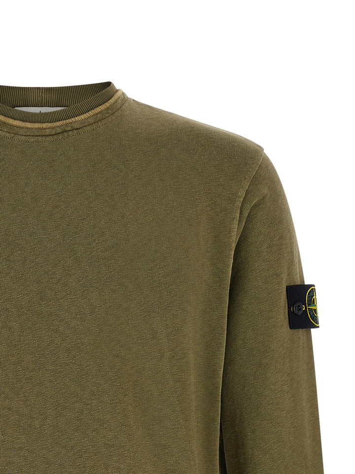 Stone Island tofarget bomullssweatshirt