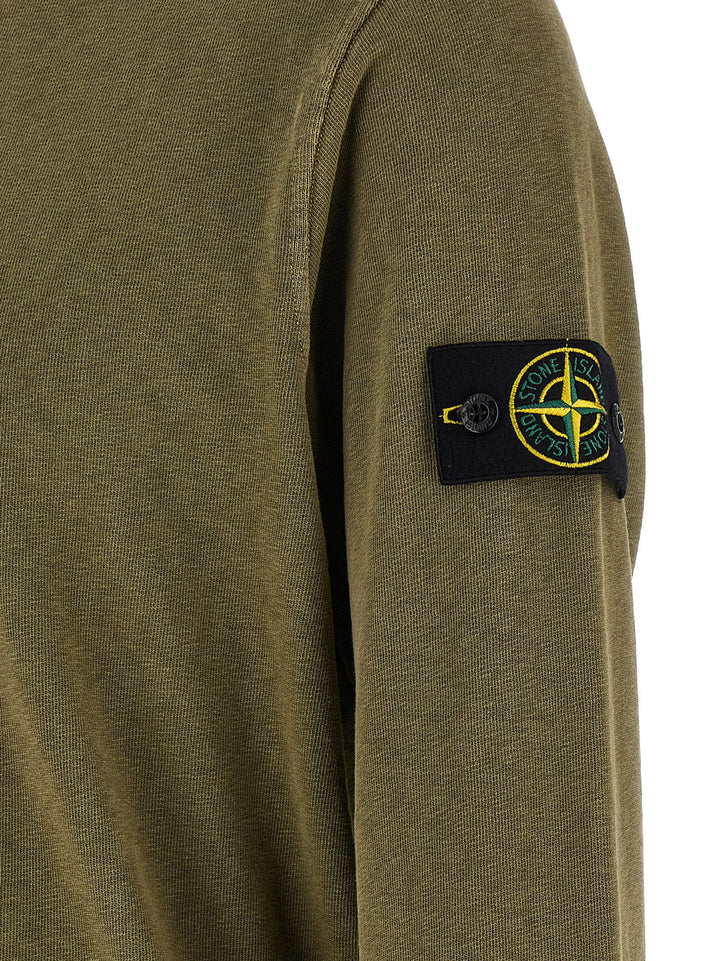 Stone Island tofarget bomullssweatshirt