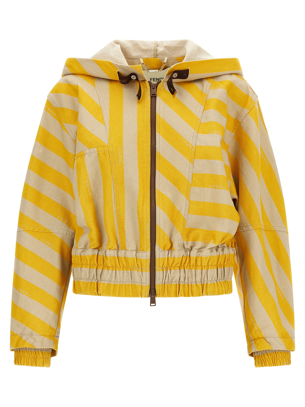 Fendi Bicolor Cotton Jacket