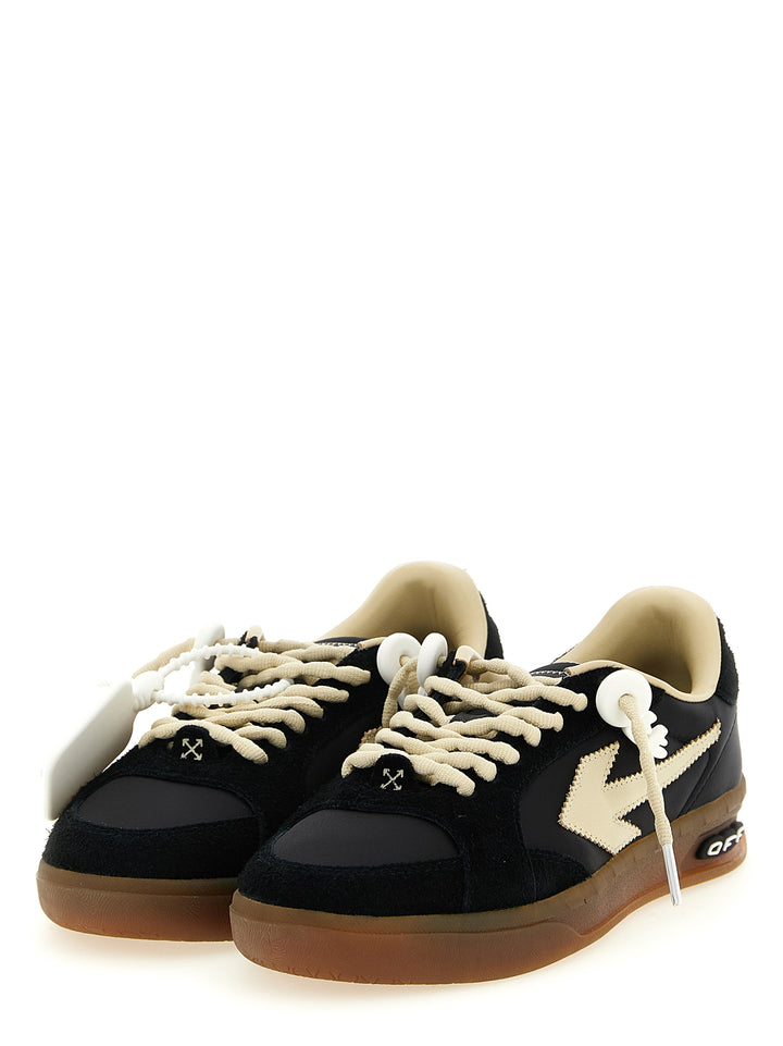 Off-White Svarte joggesko i nylon