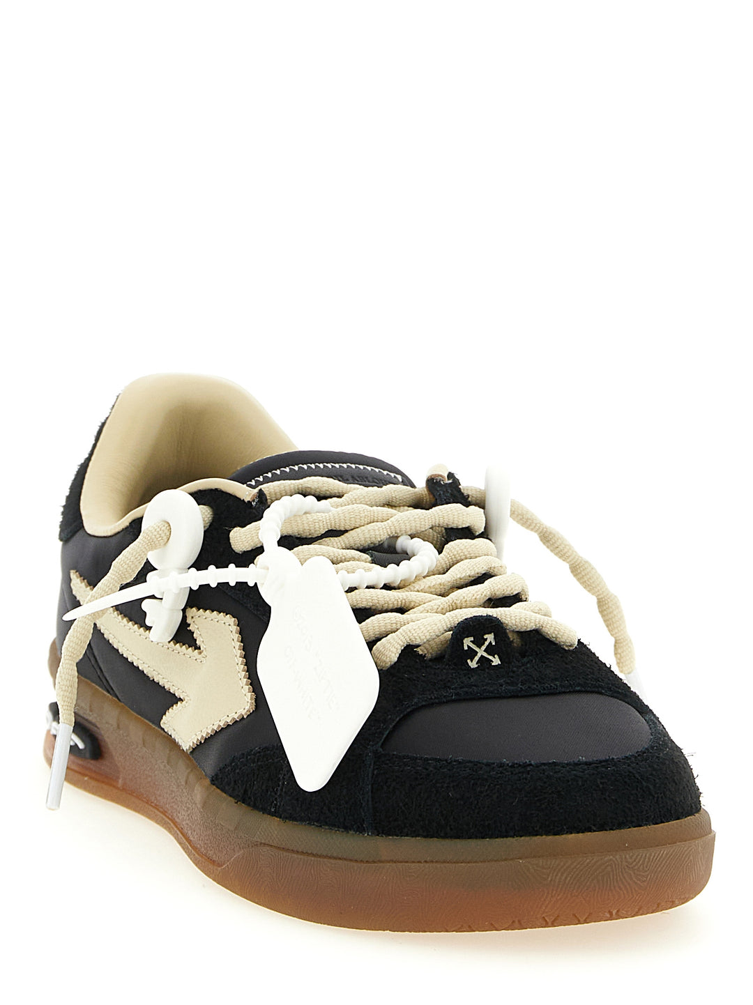 Off-White Svarte joggesko i nylon