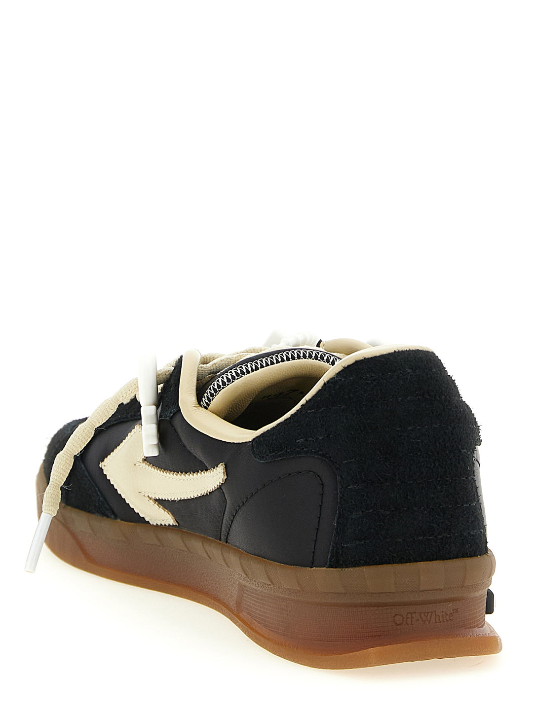 Off-White Svarte joggesko i nylon