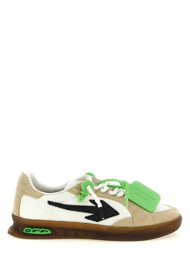 Off-White Flerfarget Nylon Atletisk Sneaker
