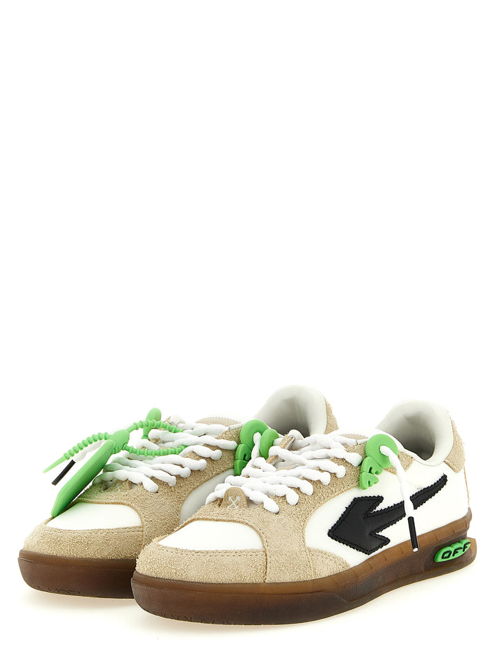 Off-White Flerfarget Nylon Atletisk Sneaker
