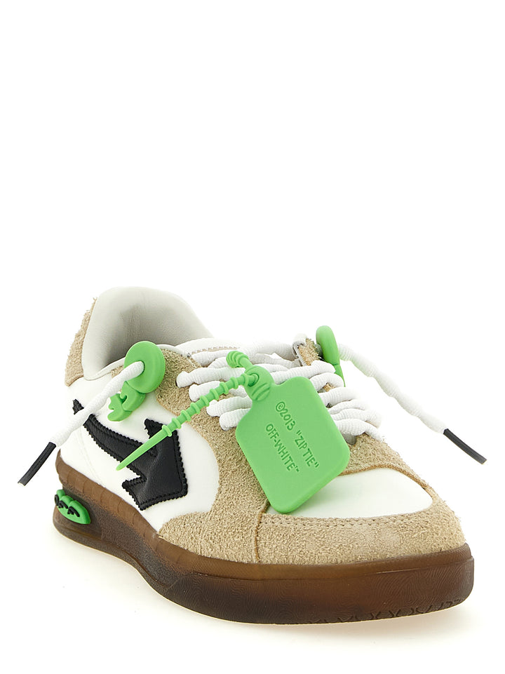 Off-White Flerfarget Nylon Atletisk Sneaker