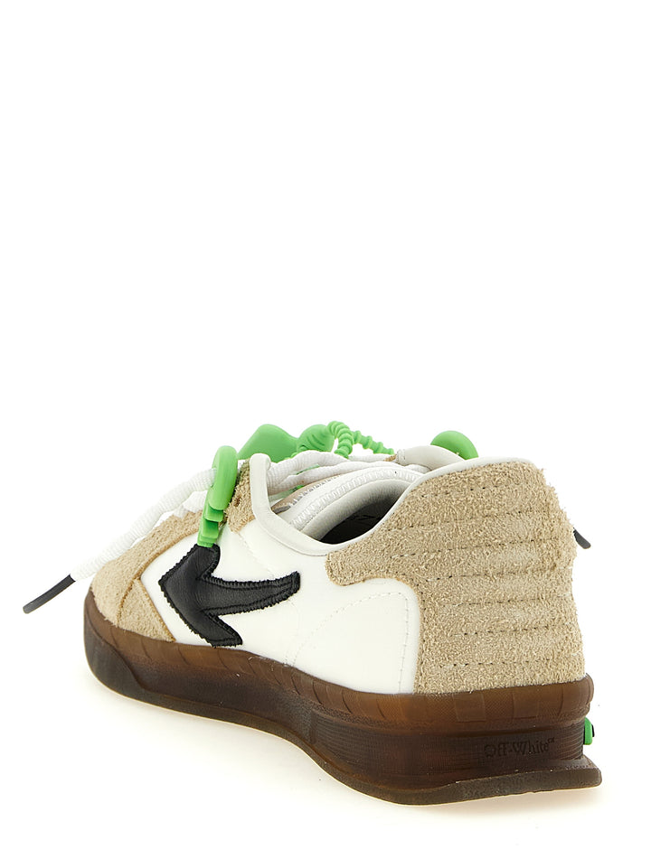 Off-White Flerfarget Nylon Atletisk Sneaker
