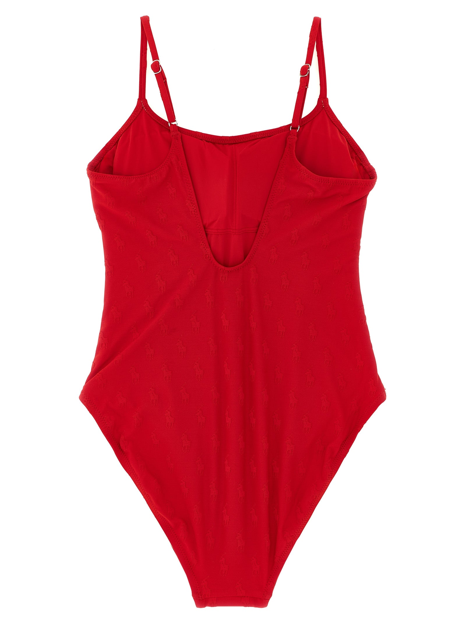 Multicolor Recycled Polyester One-Piece Swimsuit