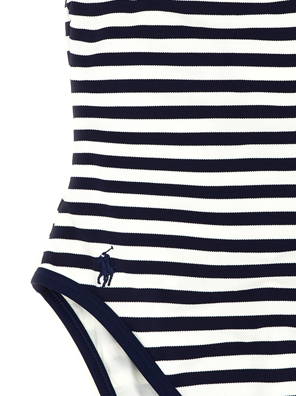 Polo Ralph Lauren Blue Nylon One-Piece Swimsuit