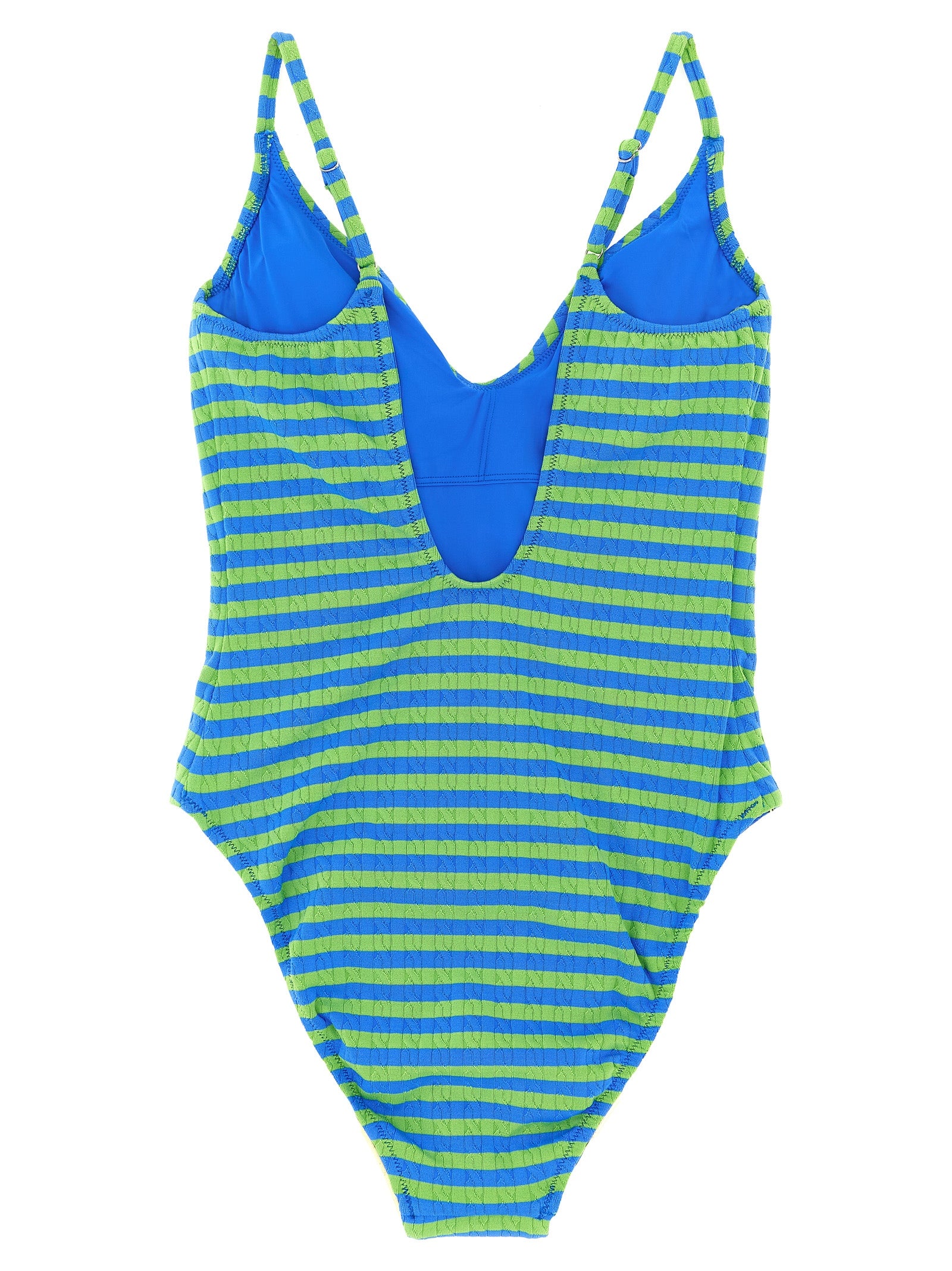 Multicolor Nylon One-Piece Swimsuit