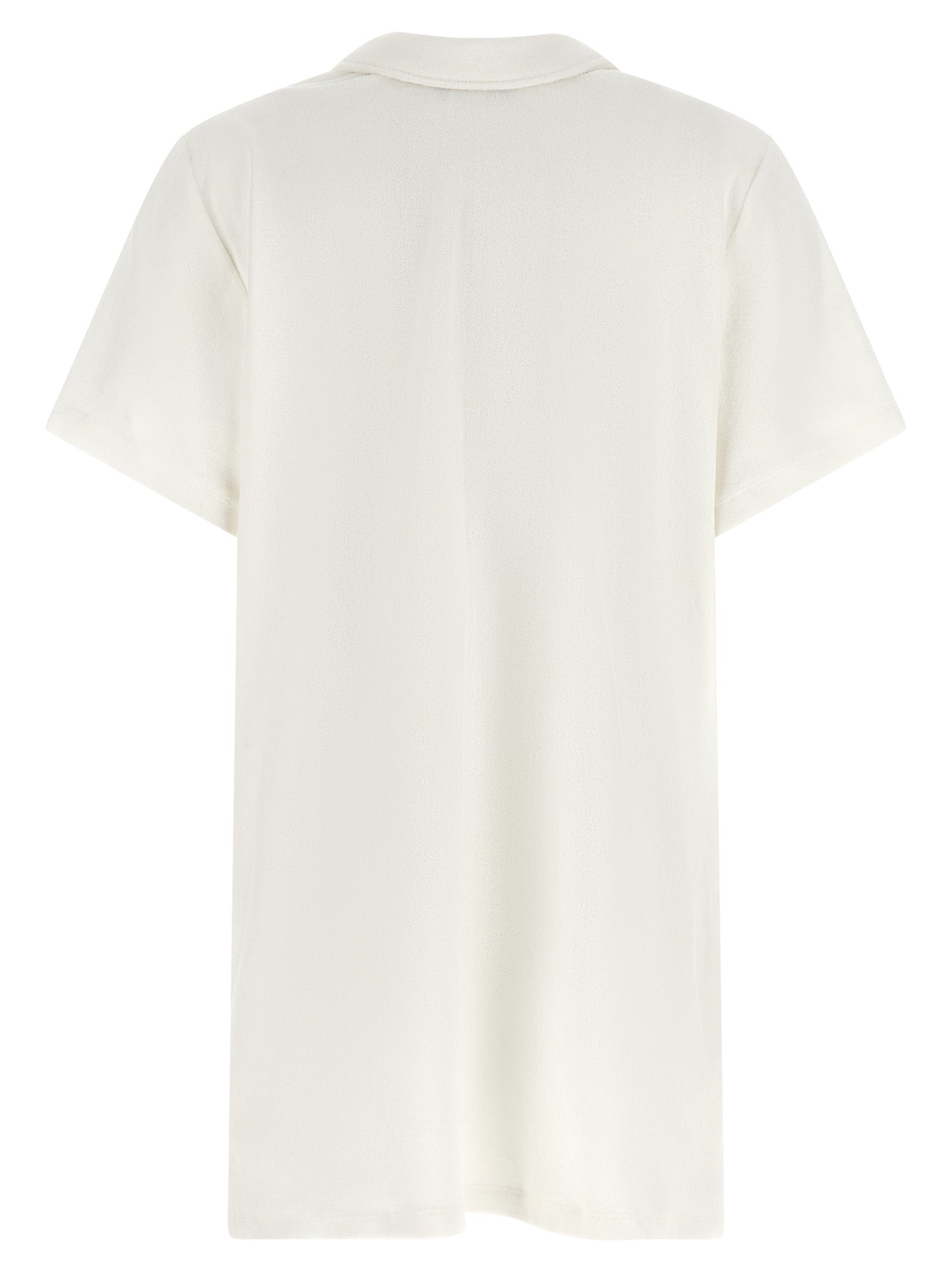 White Organic Cotton Short Dress
