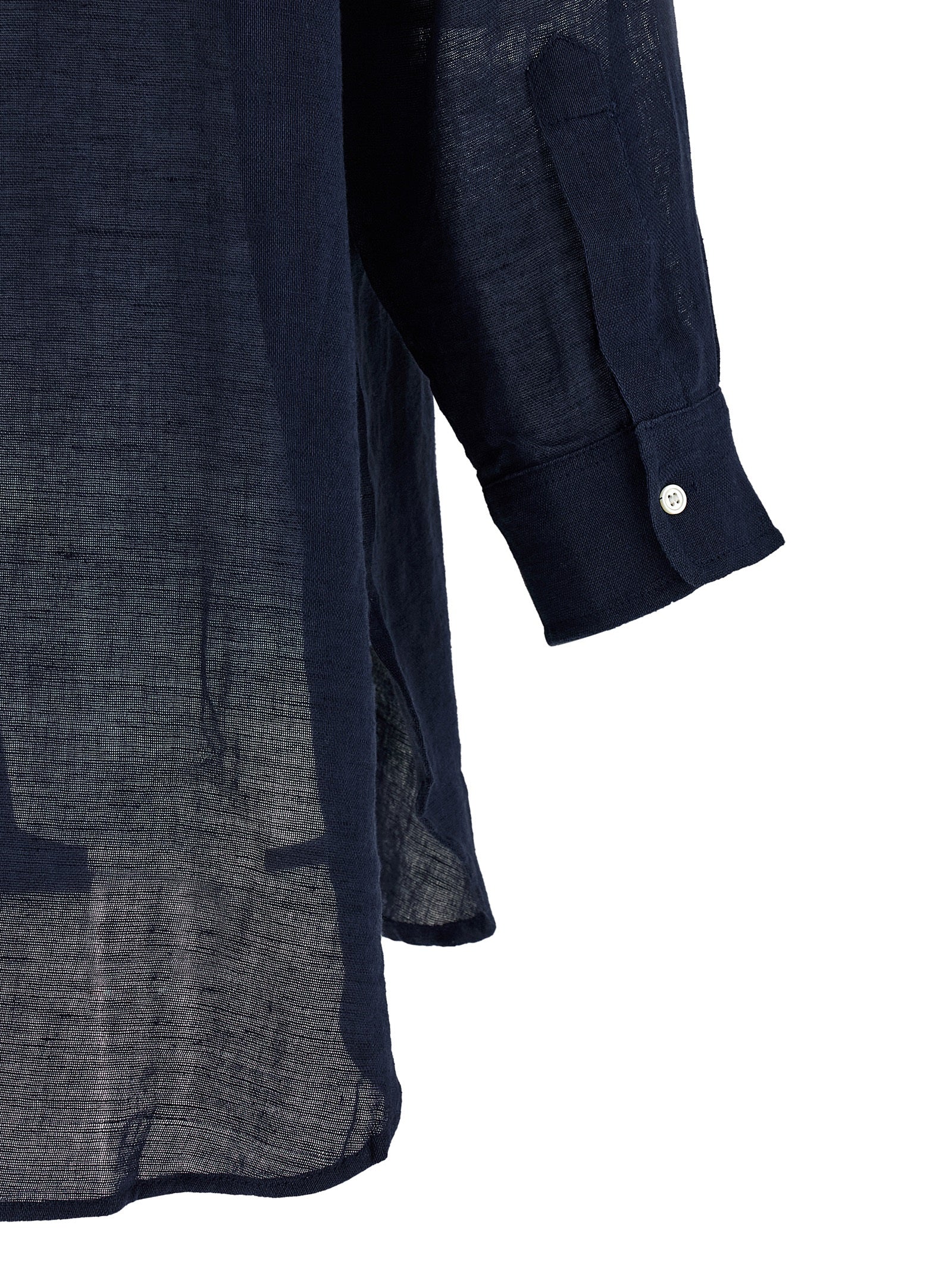 Polo Ralph Lauren Blue Organic Cotton Blouse