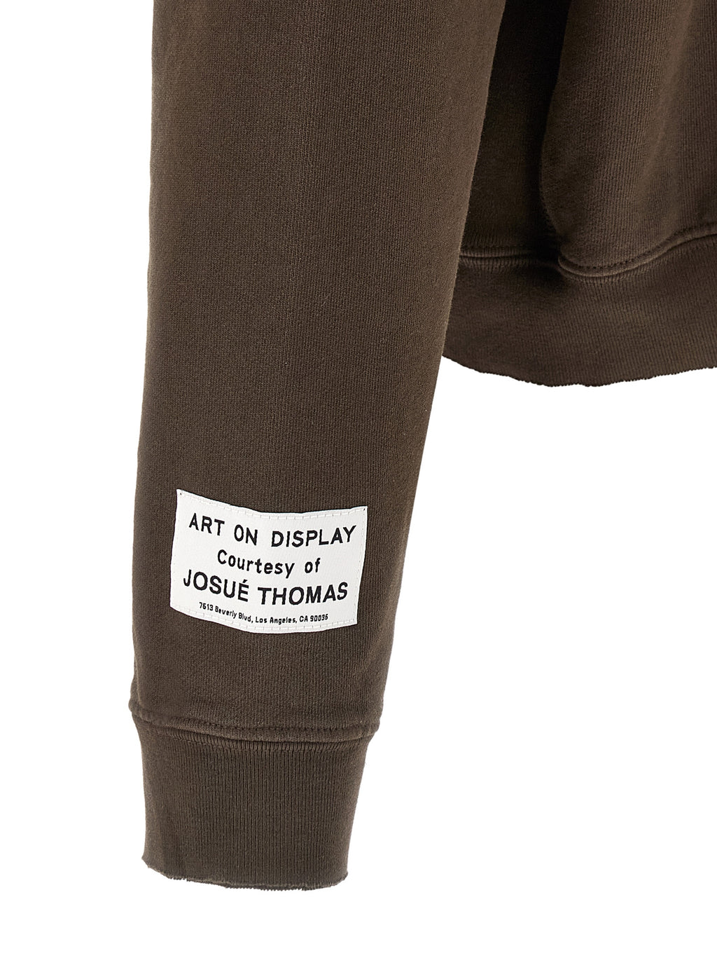 GALLERY DEPT. Brown Cotton Sweatshirt