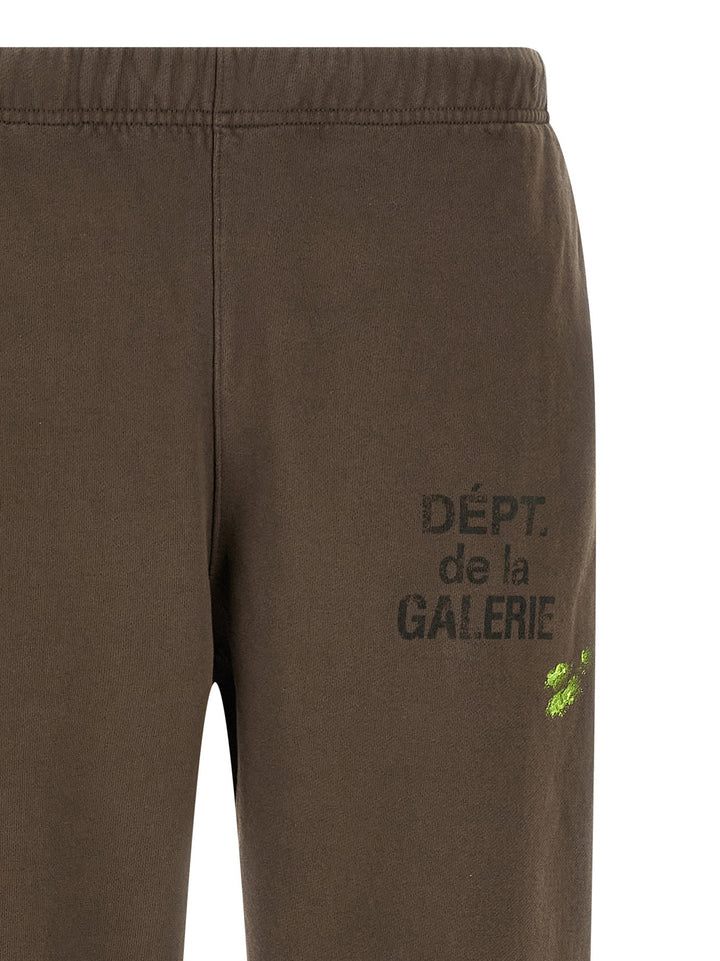 GALLERY DEPT. Brune joggebukser i bomull (treningsbukser)